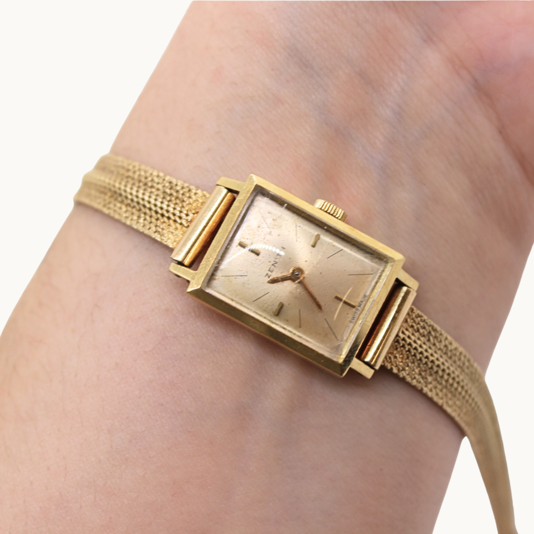 ZENITH ladies watch in yellow gold