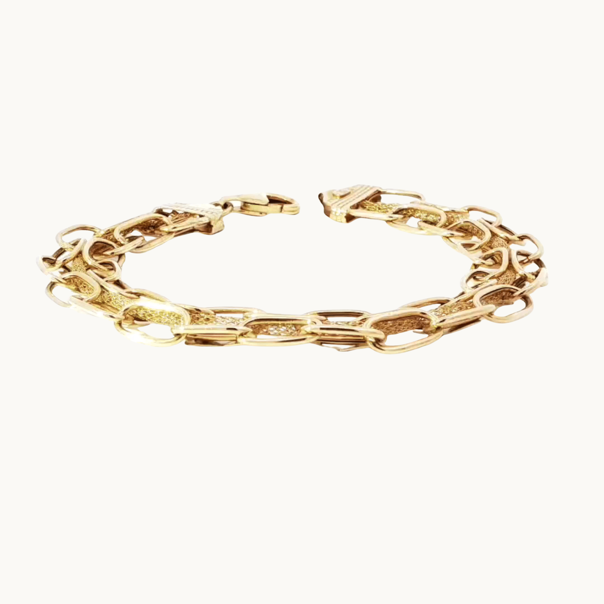 Bracelet de Fantaisie en Or jaune 14K