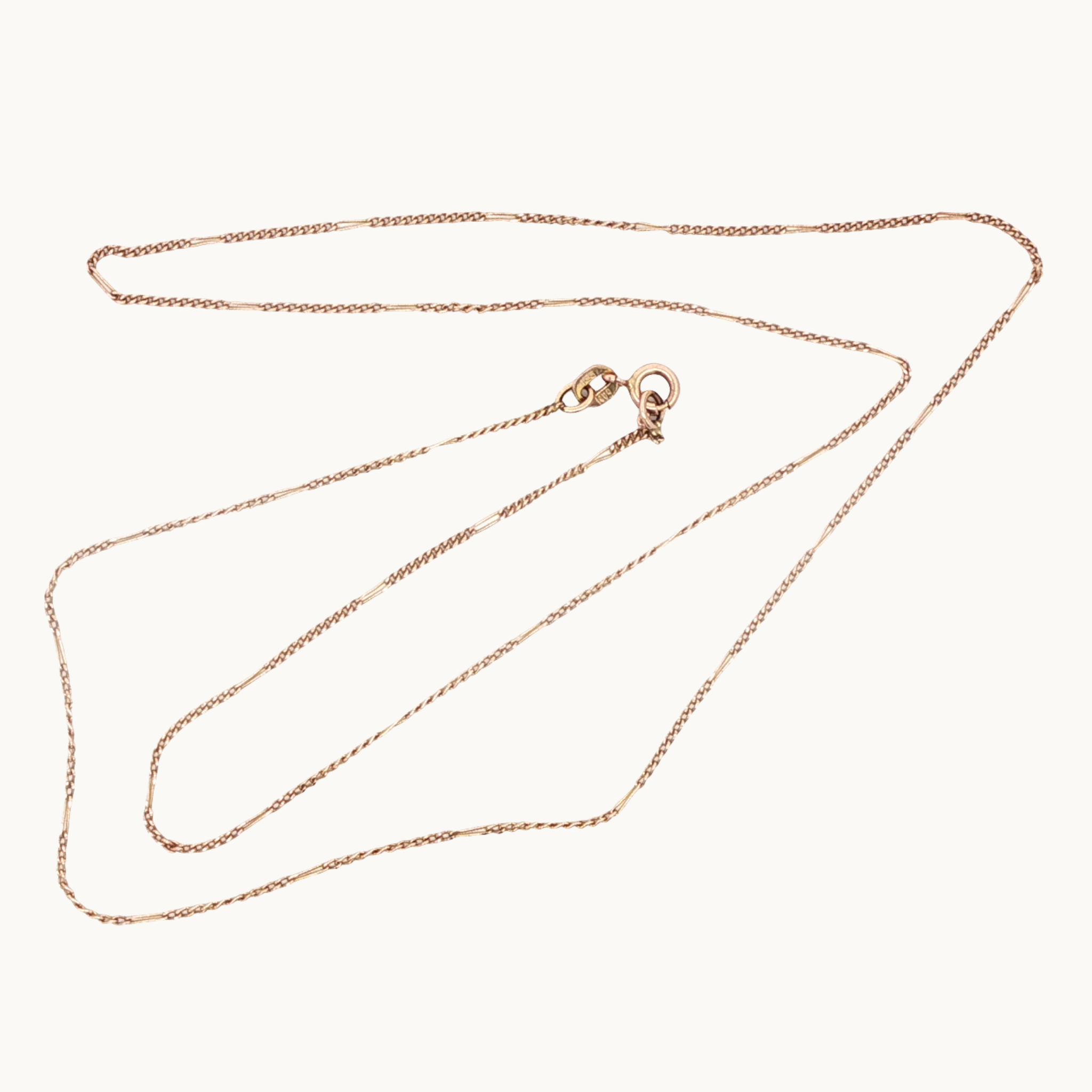 Chaine fine en Or jaune 9K