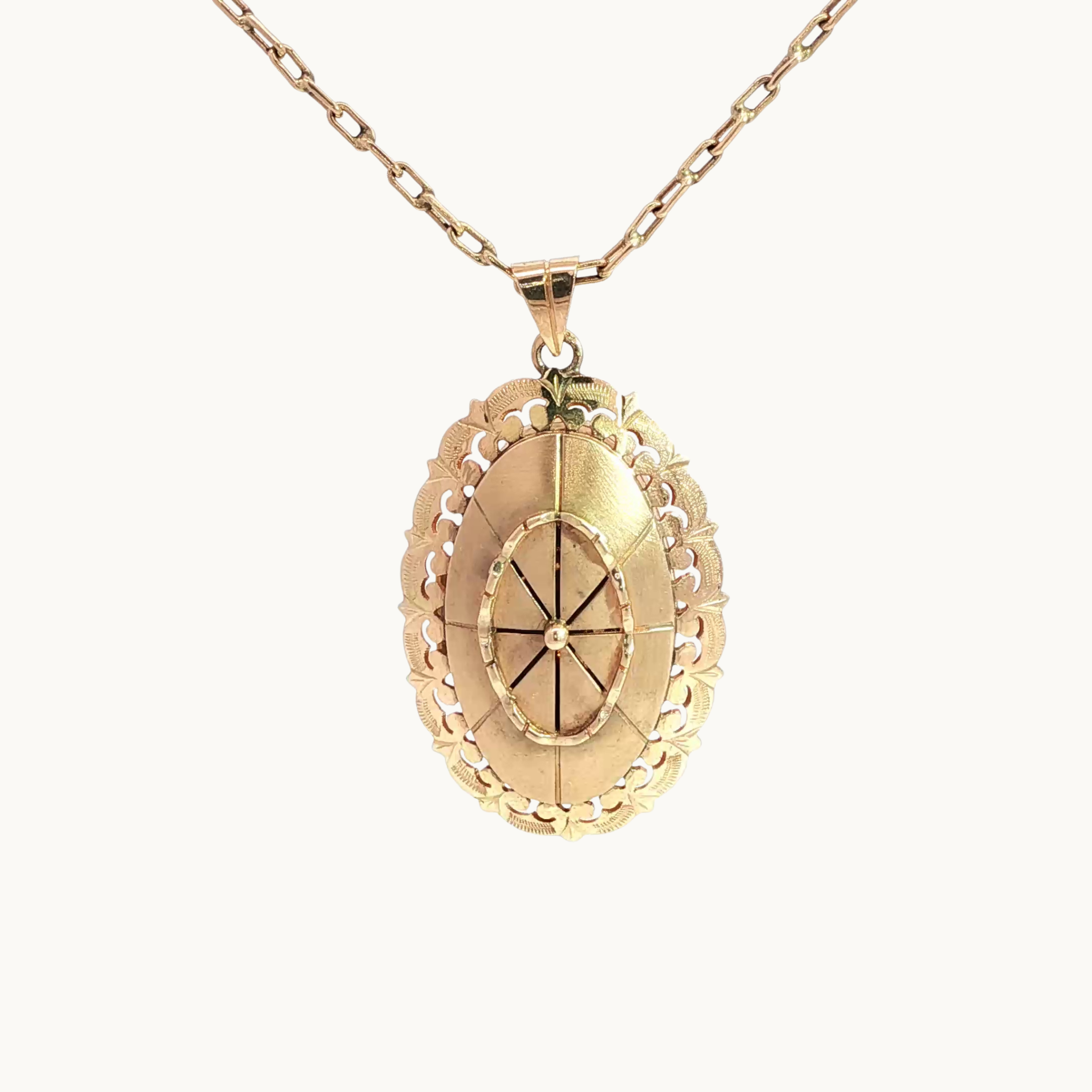 14K Gold Chain and Pendant