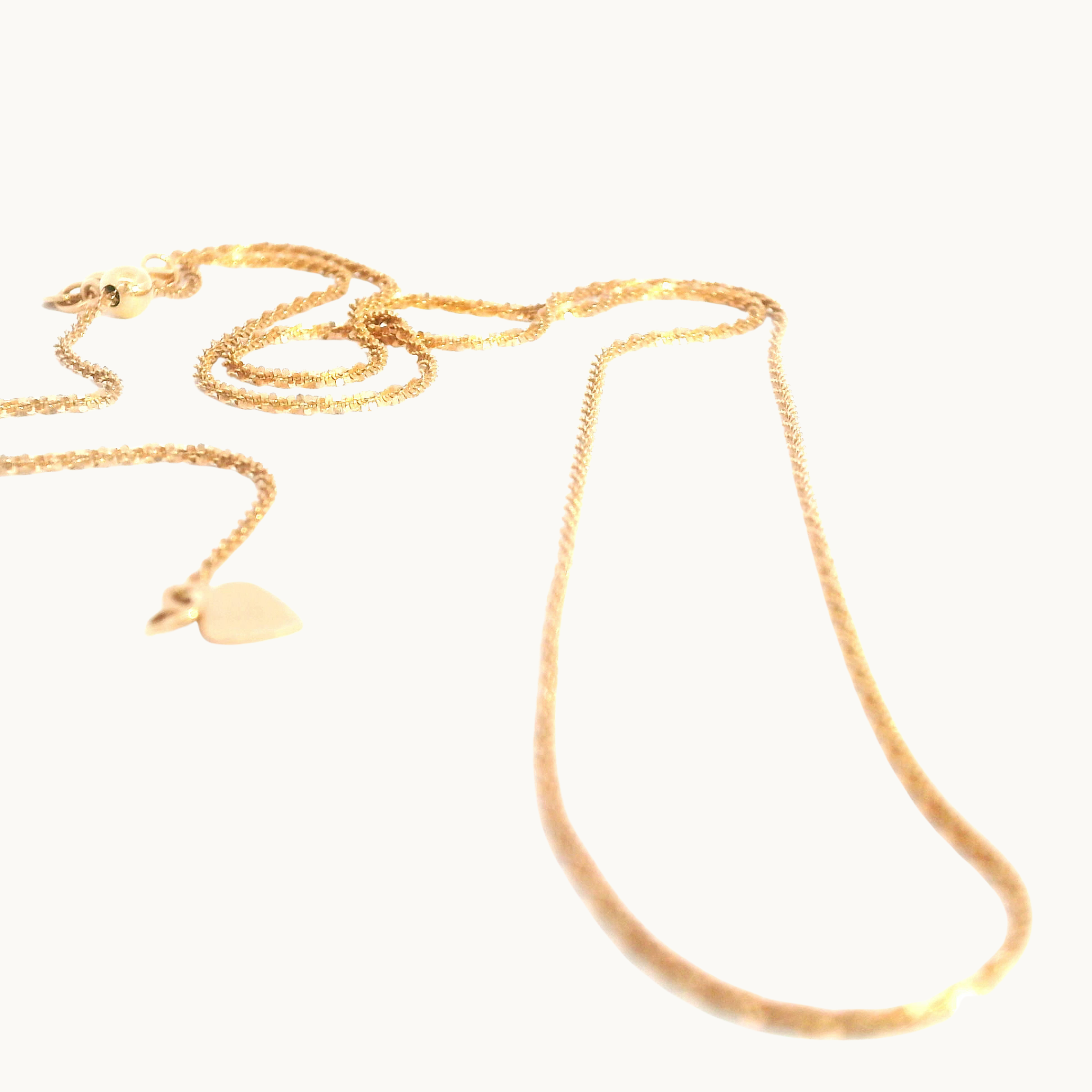 Chaîne en or rose 14K