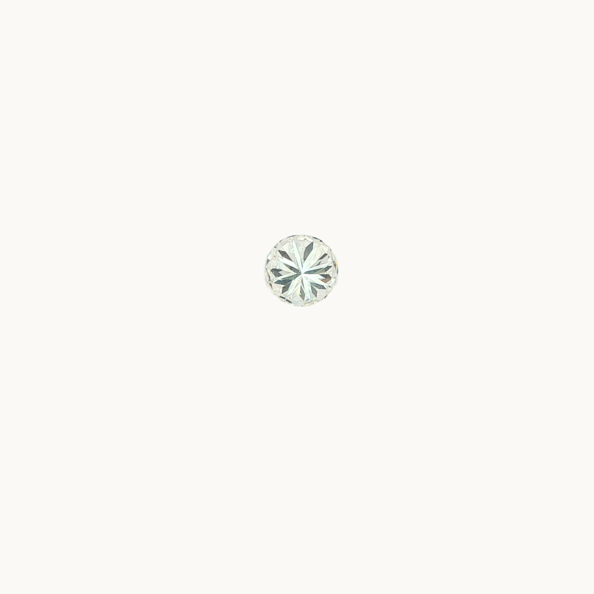Natural Colorless Round Brilliant Diamond of 1.01 carats
