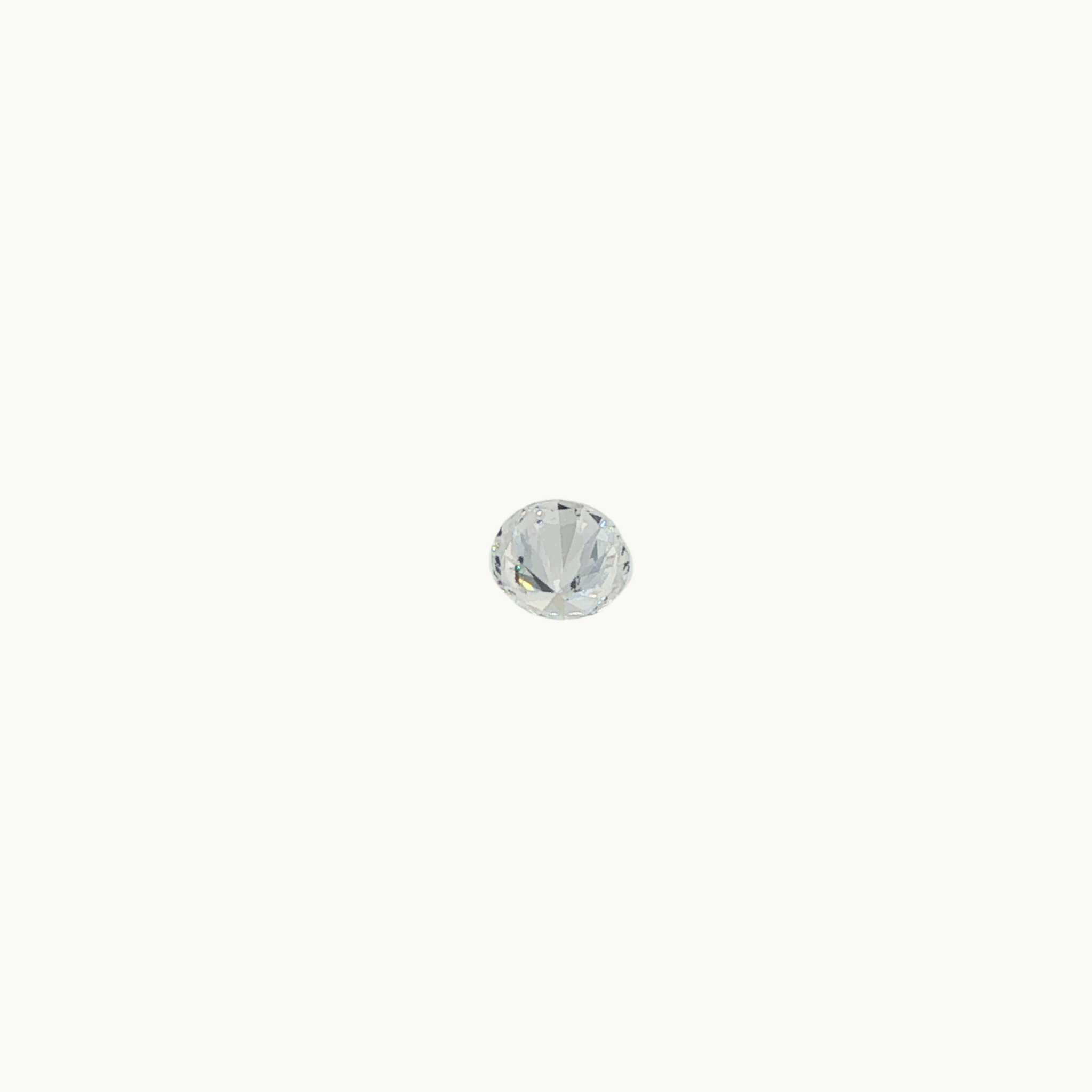 Diamant Incolore Naturel Rond Brillant de 0.39 carat