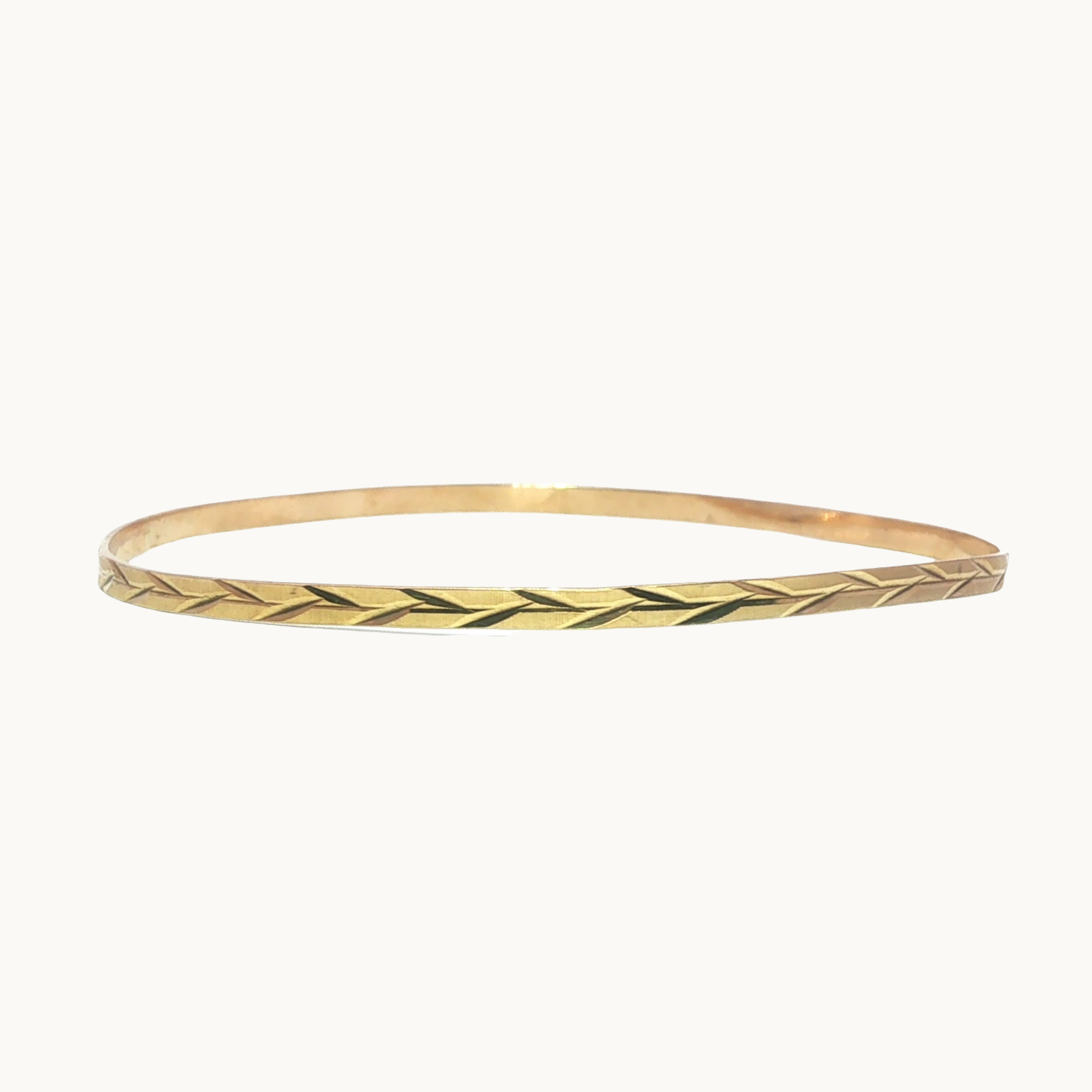 Bracelet Jonc en Or jaune 10K