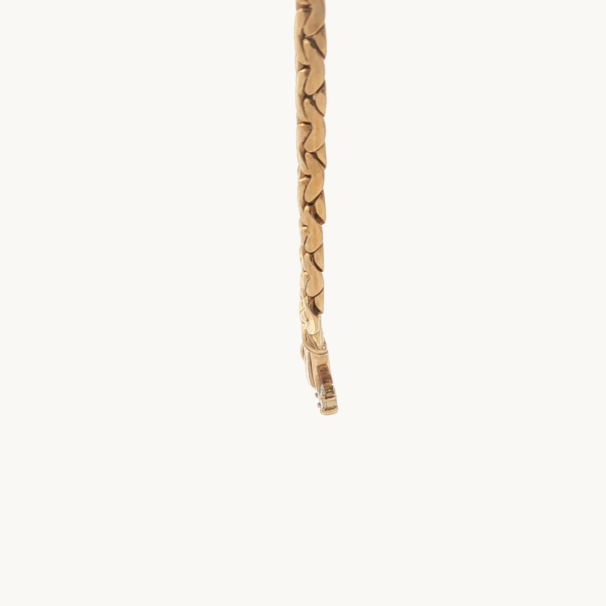 Collier Chaîne en Or jaune 18K avec Diamants