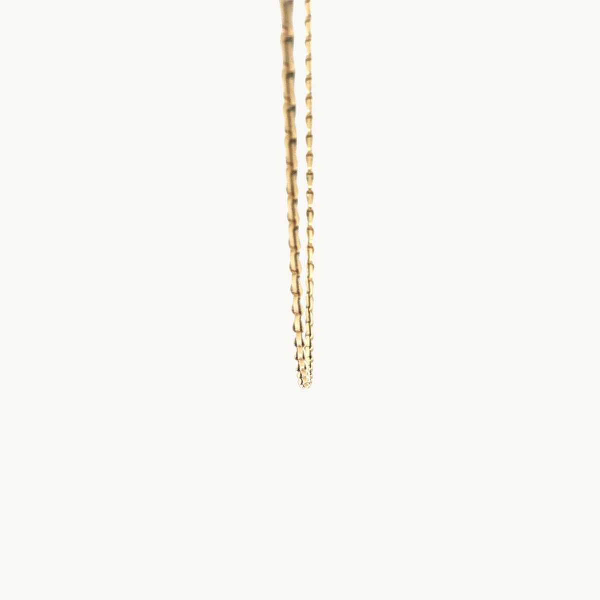 Collier Chaîne à Mailles Fines en Or jaune 14K
