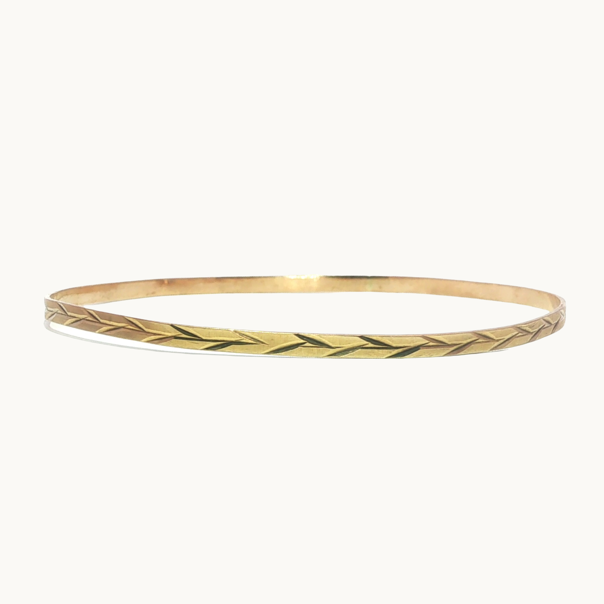 Bracelet Jonc en Or jaune 10K