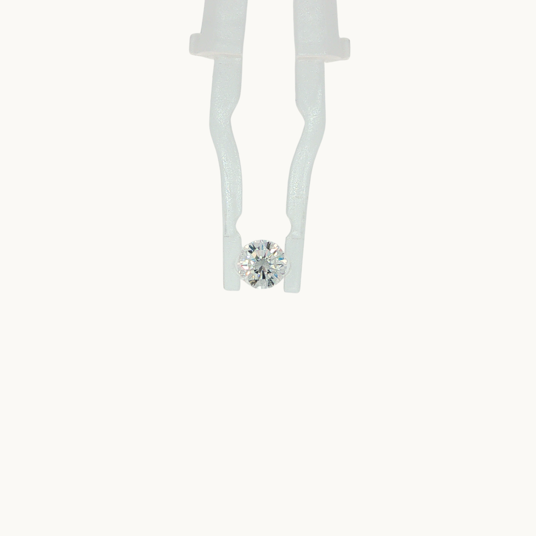 Diamant Naturel Incolore Rond Brillant de 0.41 carat