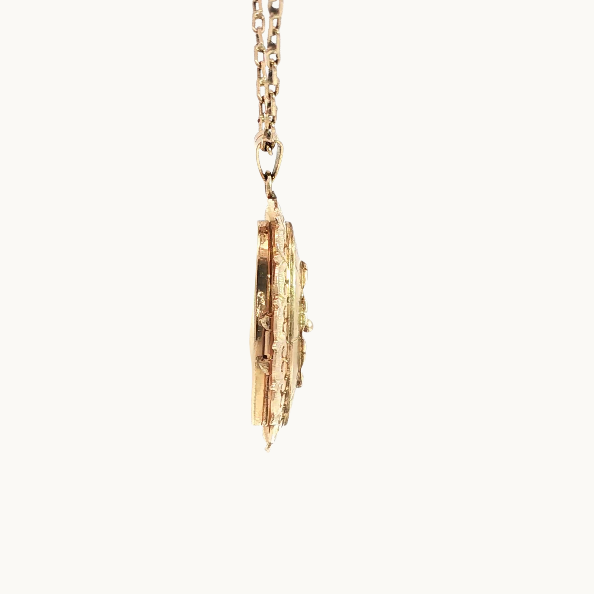 14K Gold Chain and Pendant