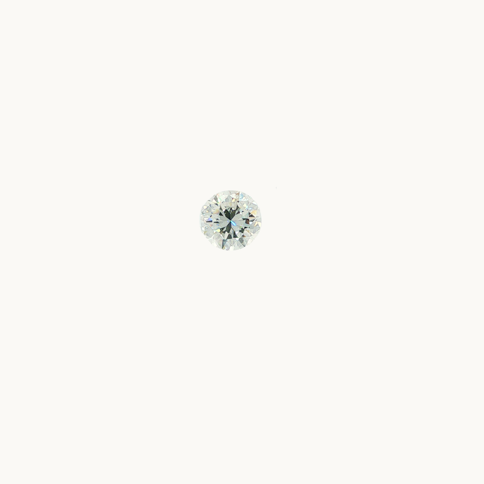 Natural Colorless Round Brilliant Diamond of 1.01 carats