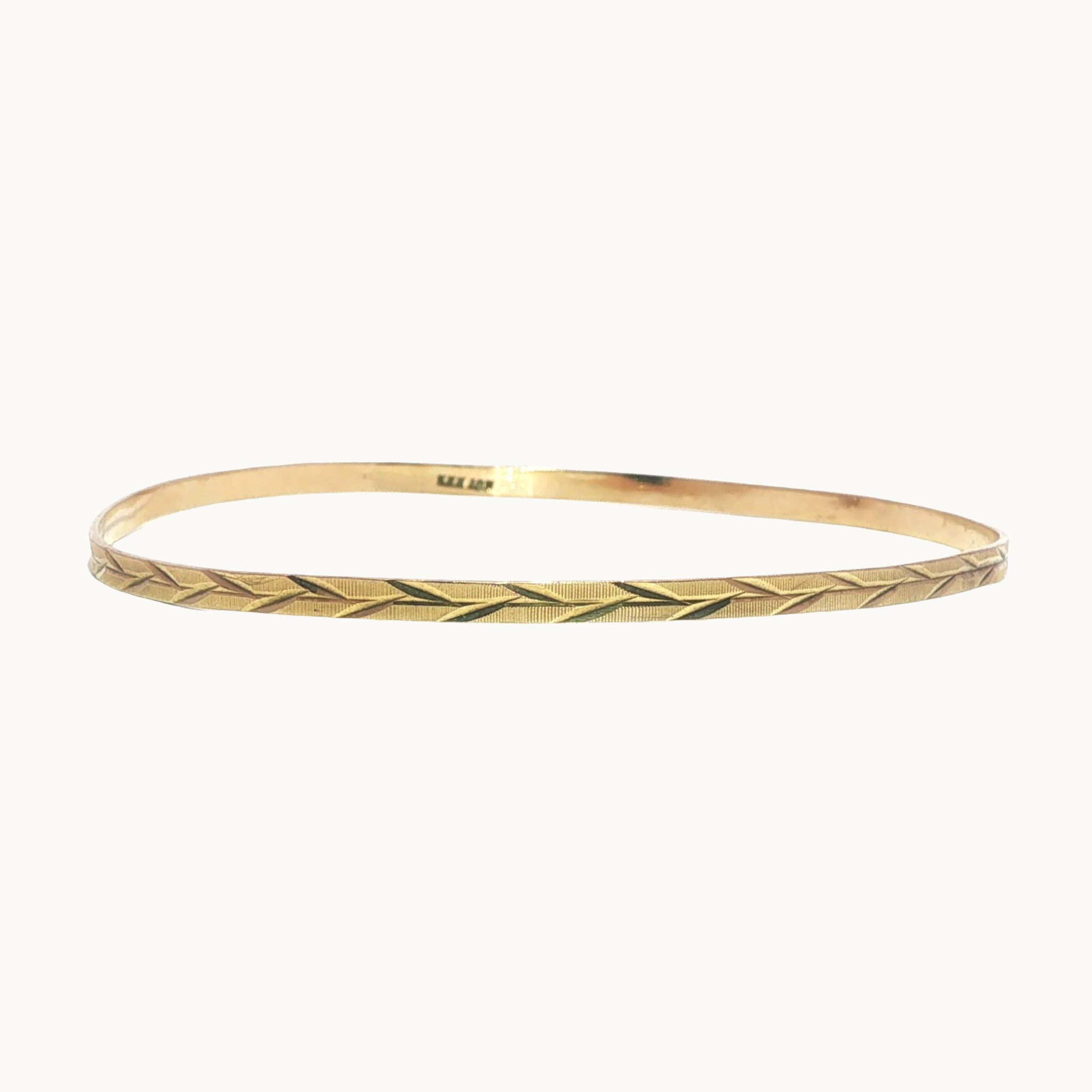 Bracelet Jonc en Or jaune 10K