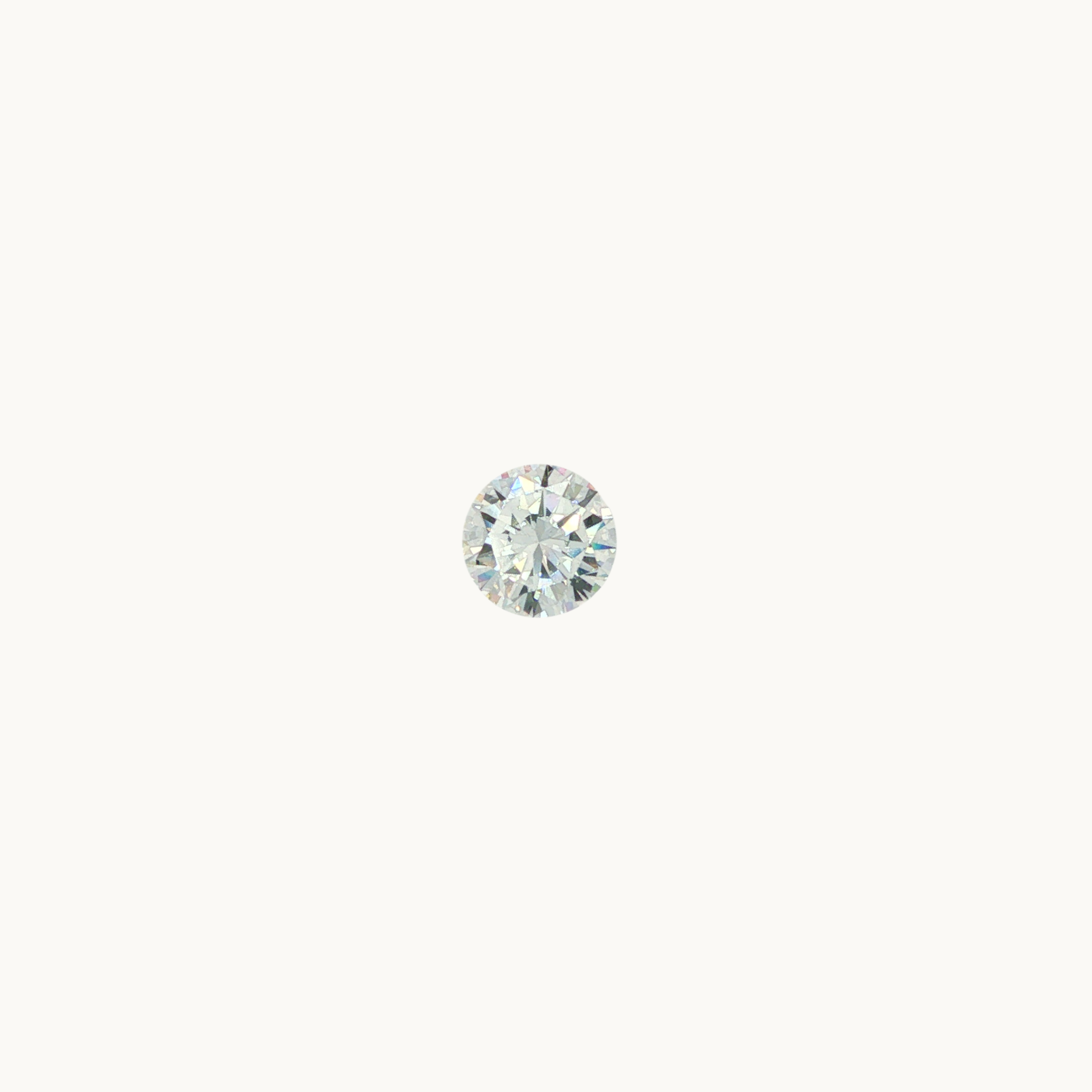 Diamant Naturel Incolore Rond Brillant de 1.08 carats
