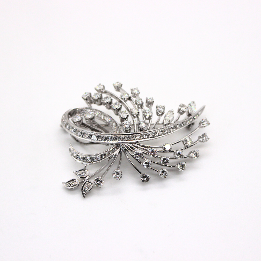 Broche Fleur En Cristal Et Strass – Élégante Et Pétillante, Parfaite Pour égayer Un Manteau, Une Robe Ou Un Sac - 12