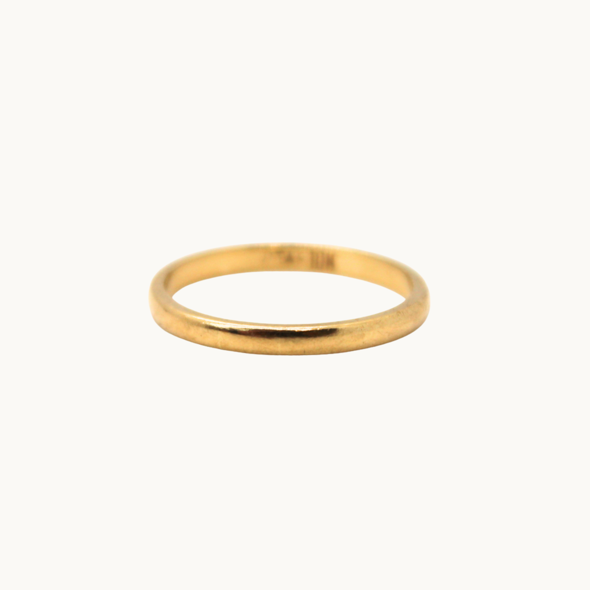 10K Yellow Gold Fin Ring