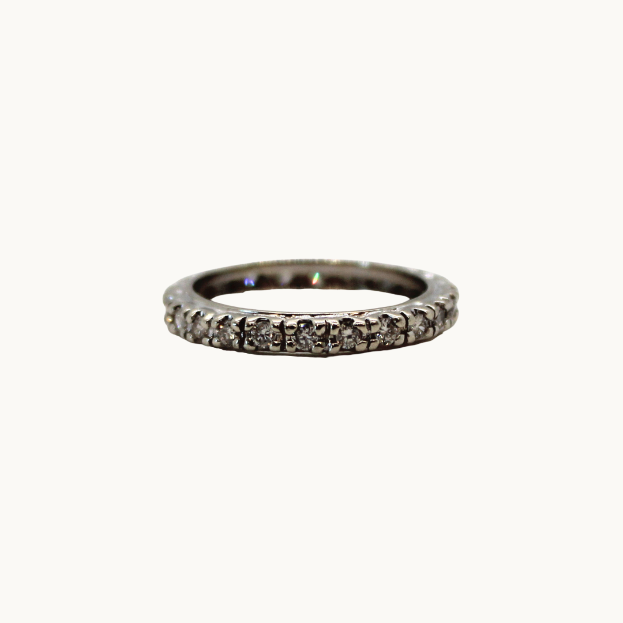 Eternity ring 10K diamonds