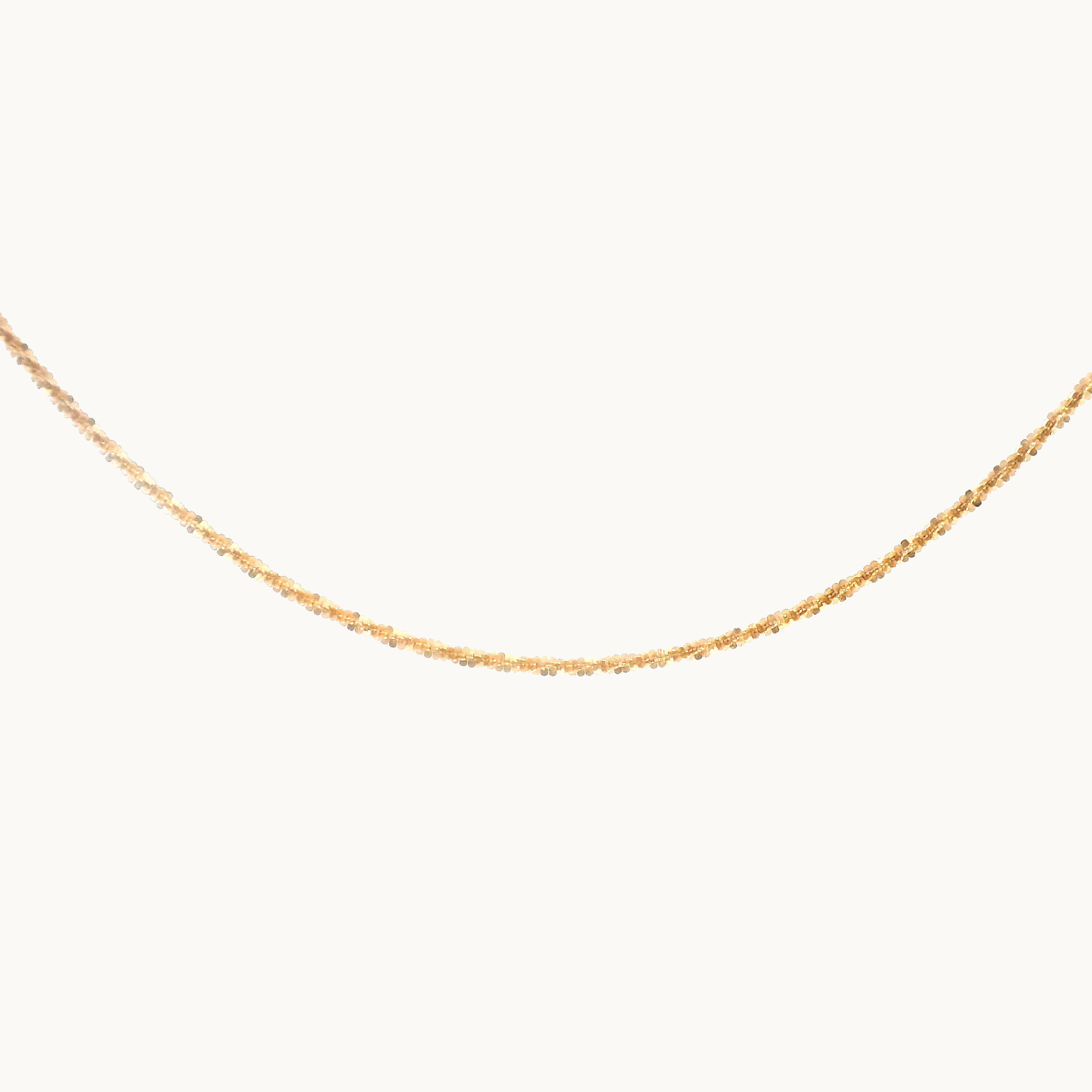 14K rose gold chain