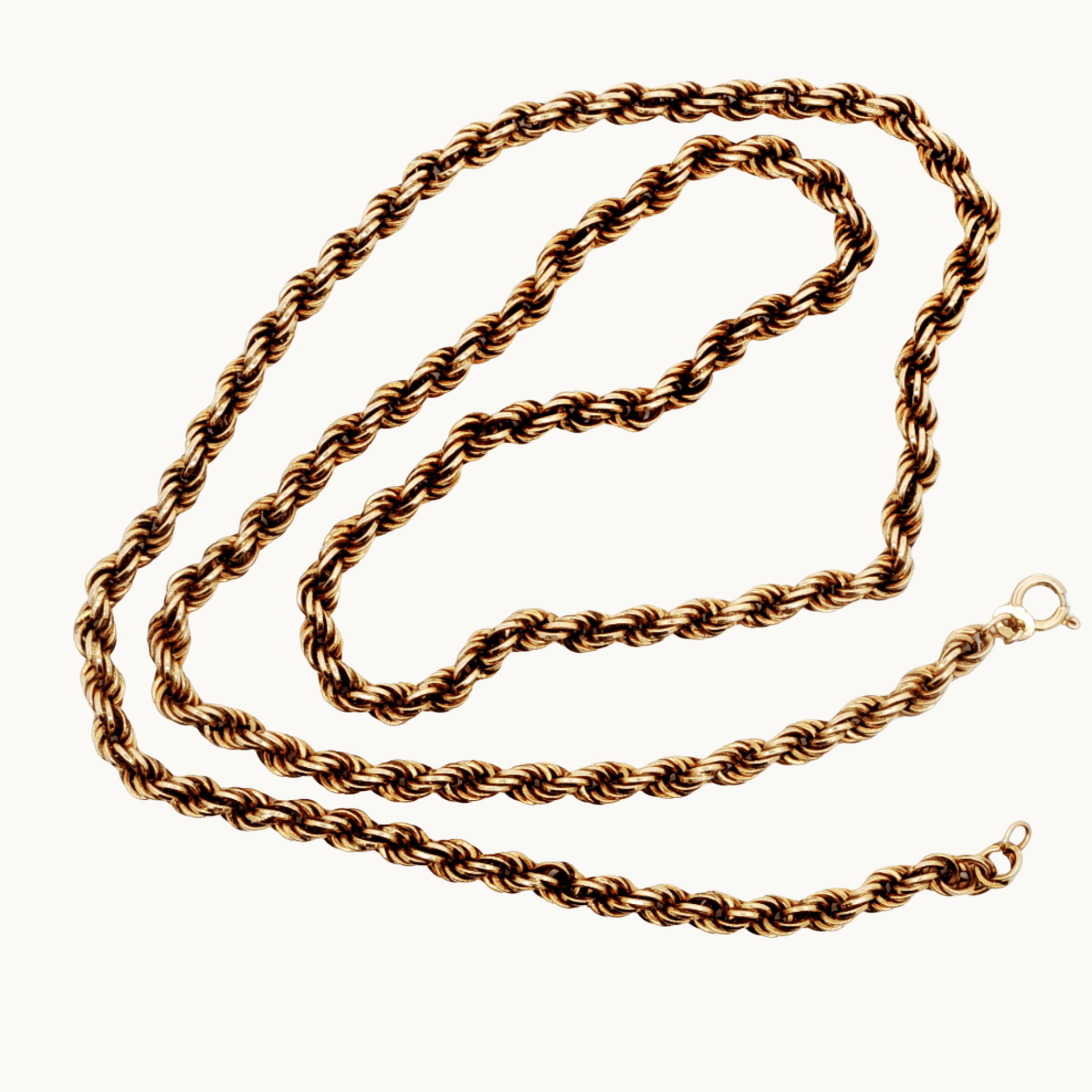 Twisted Chain in 10K Yellow Gold