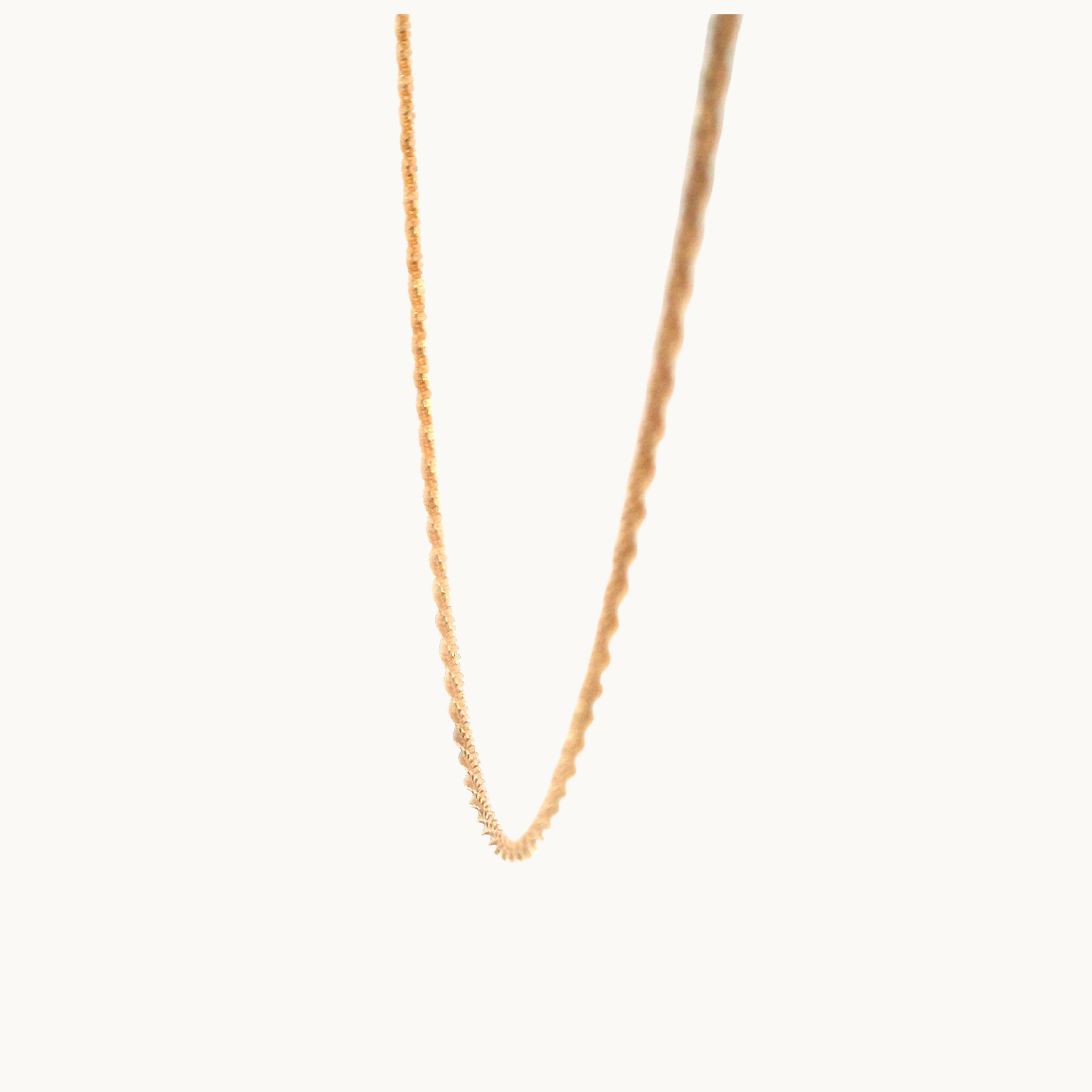 Chaîne en or rose 14K