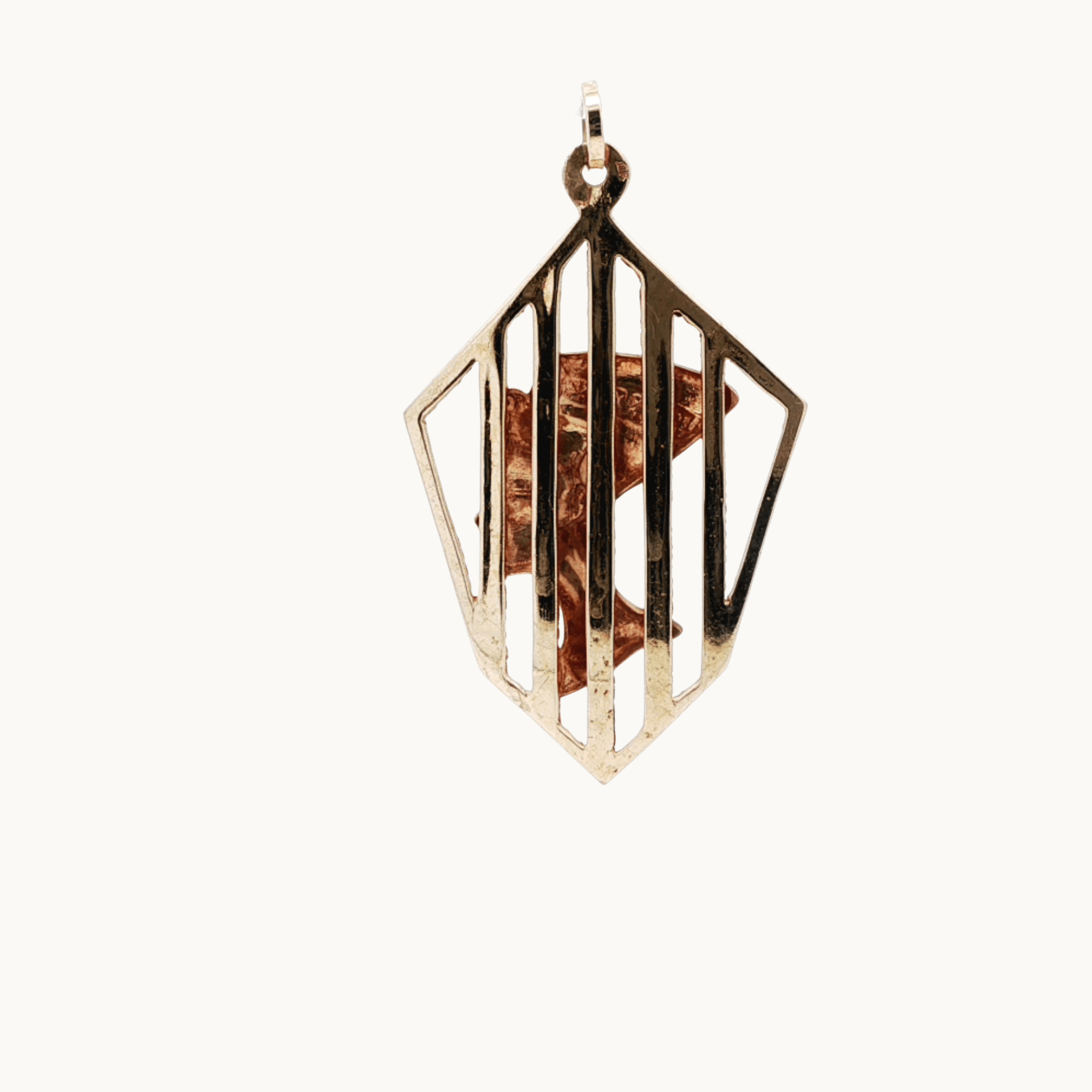 Pendentif Néfertiti en Or Jaune 10K