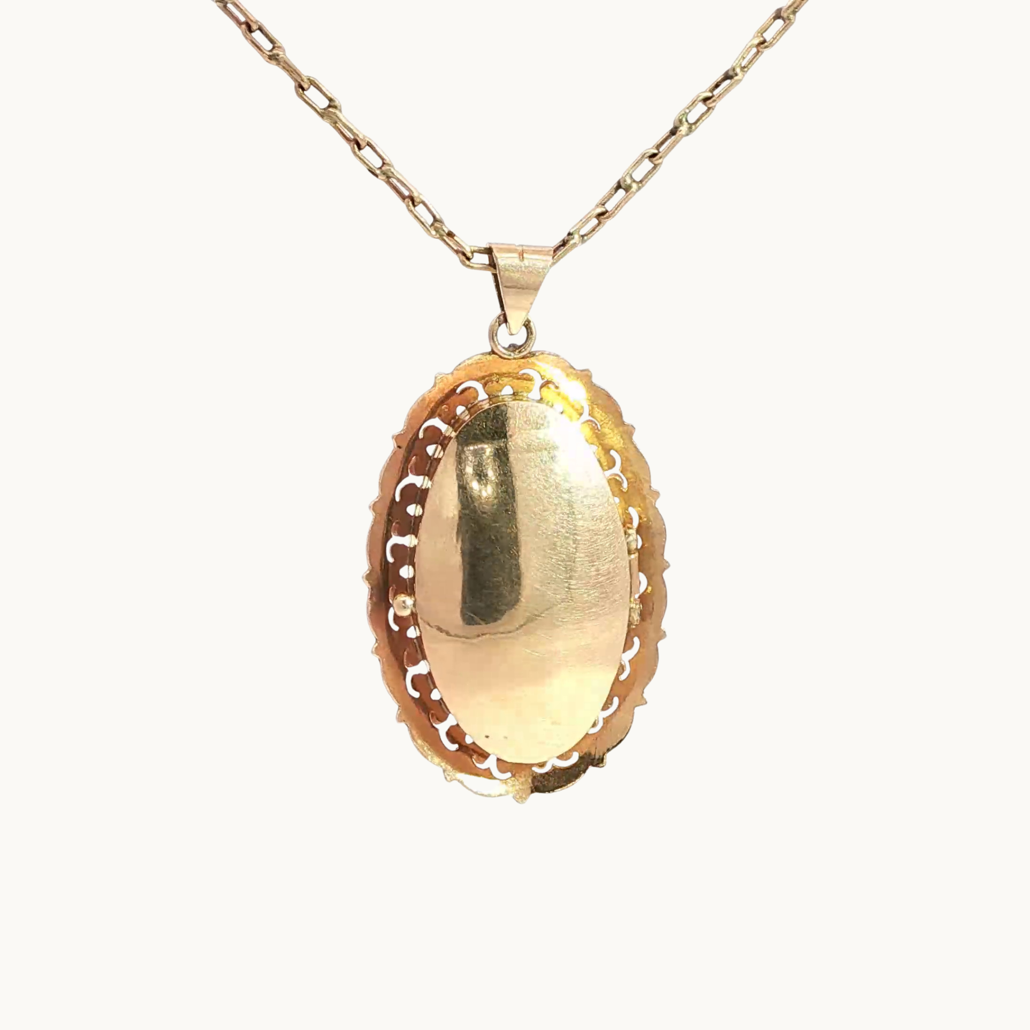14K Gold Chain and Pendant