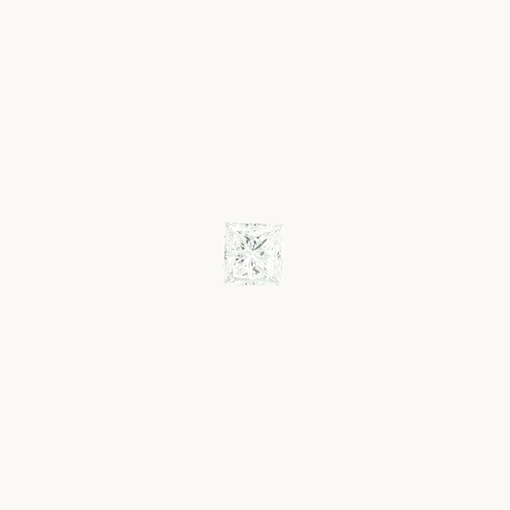 Natural Colorless Diamond of 1.14 Carats in Rectangular Princess Cut