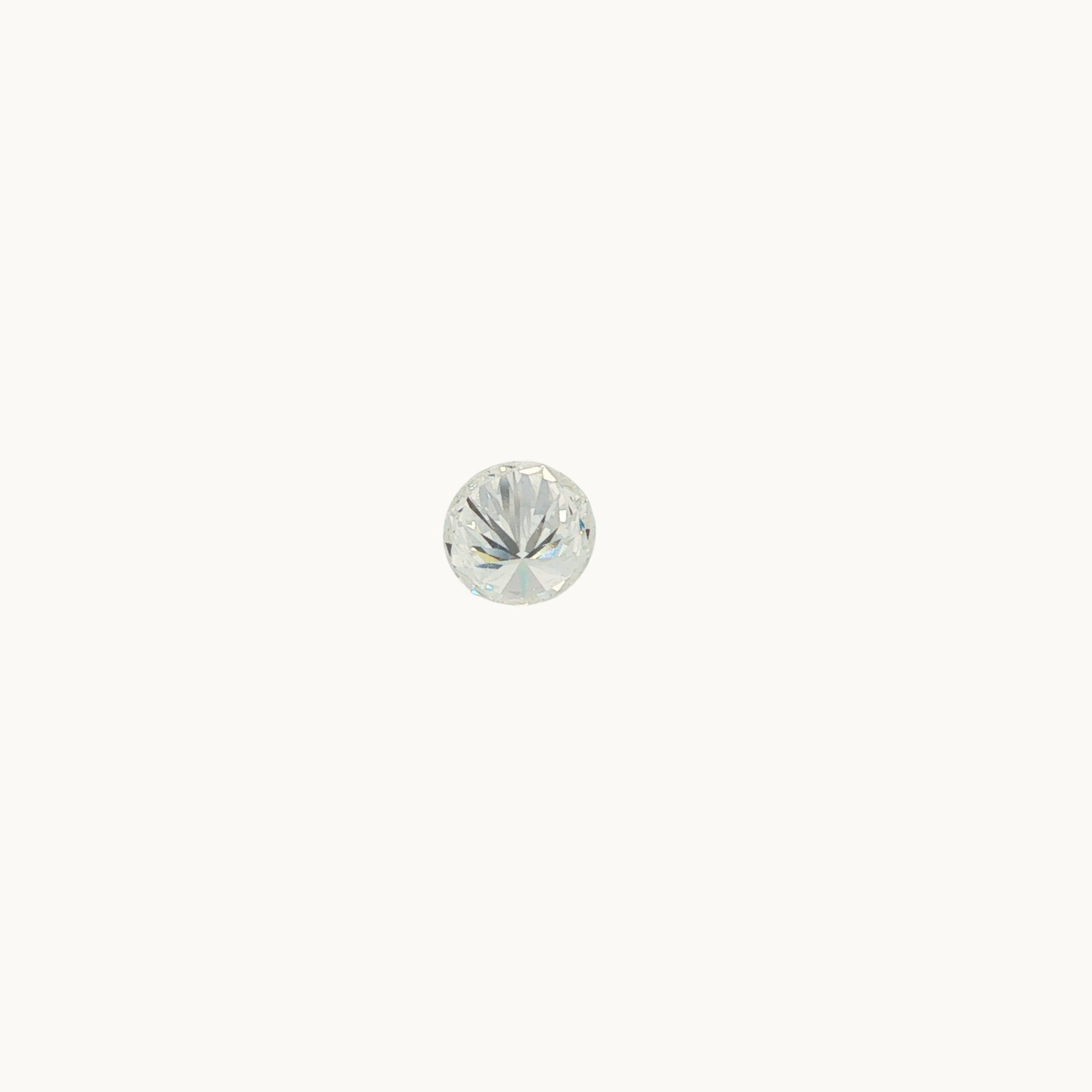 Diamant Naturel Incolore Rond Brillant de 1.08 carats