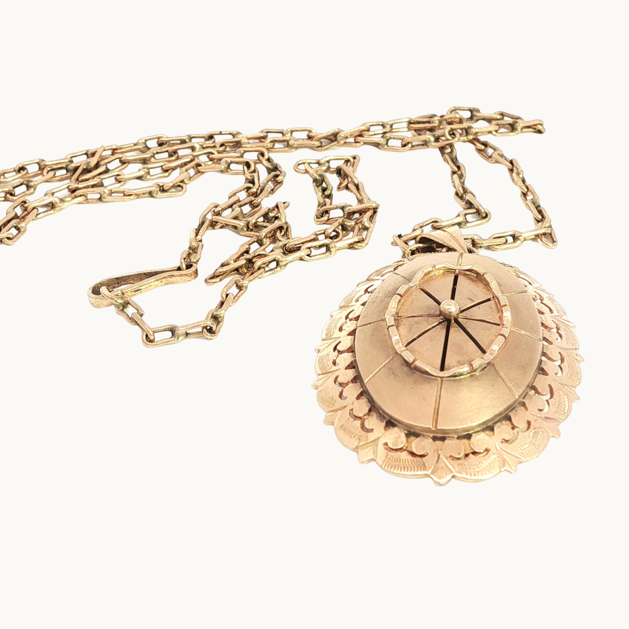 14K Gold Chain and Pendant