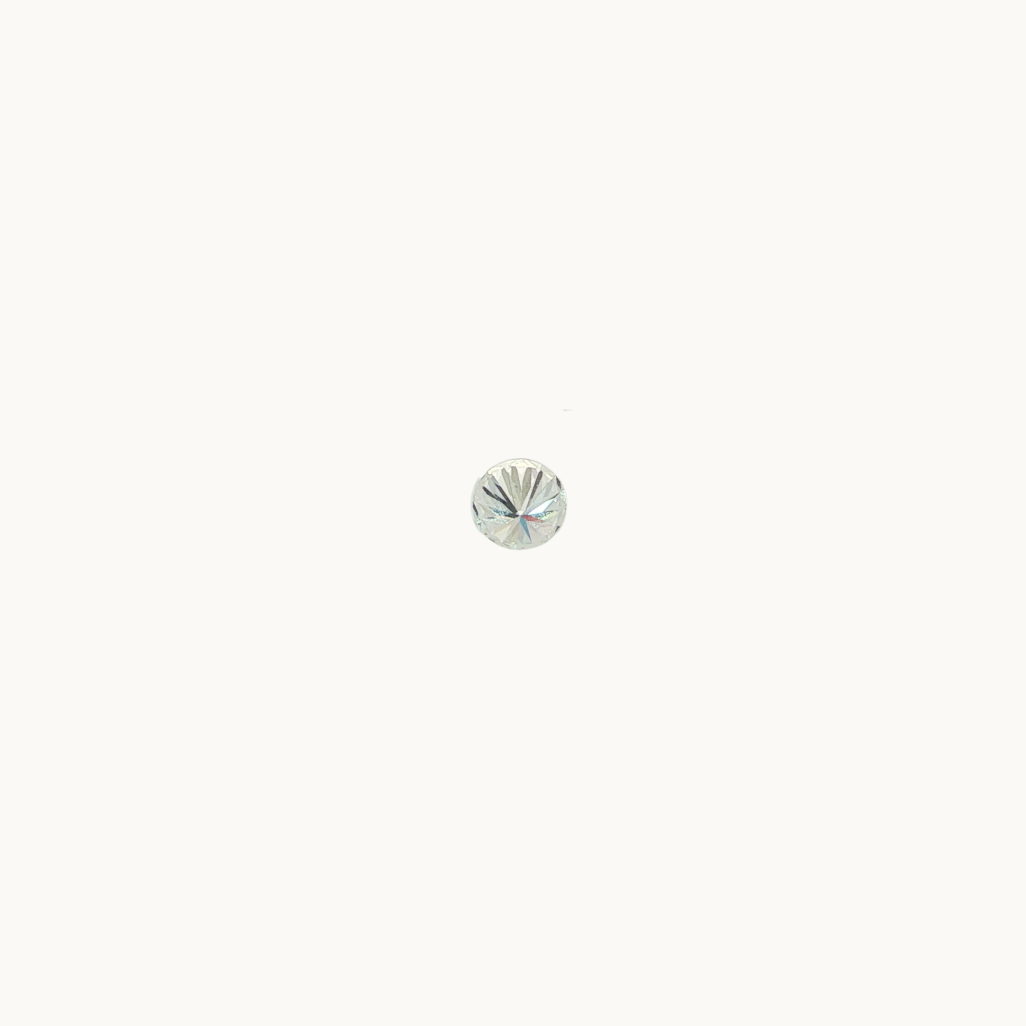 Diamant Naturel Incolore Rond Brillant de 0.41 carat