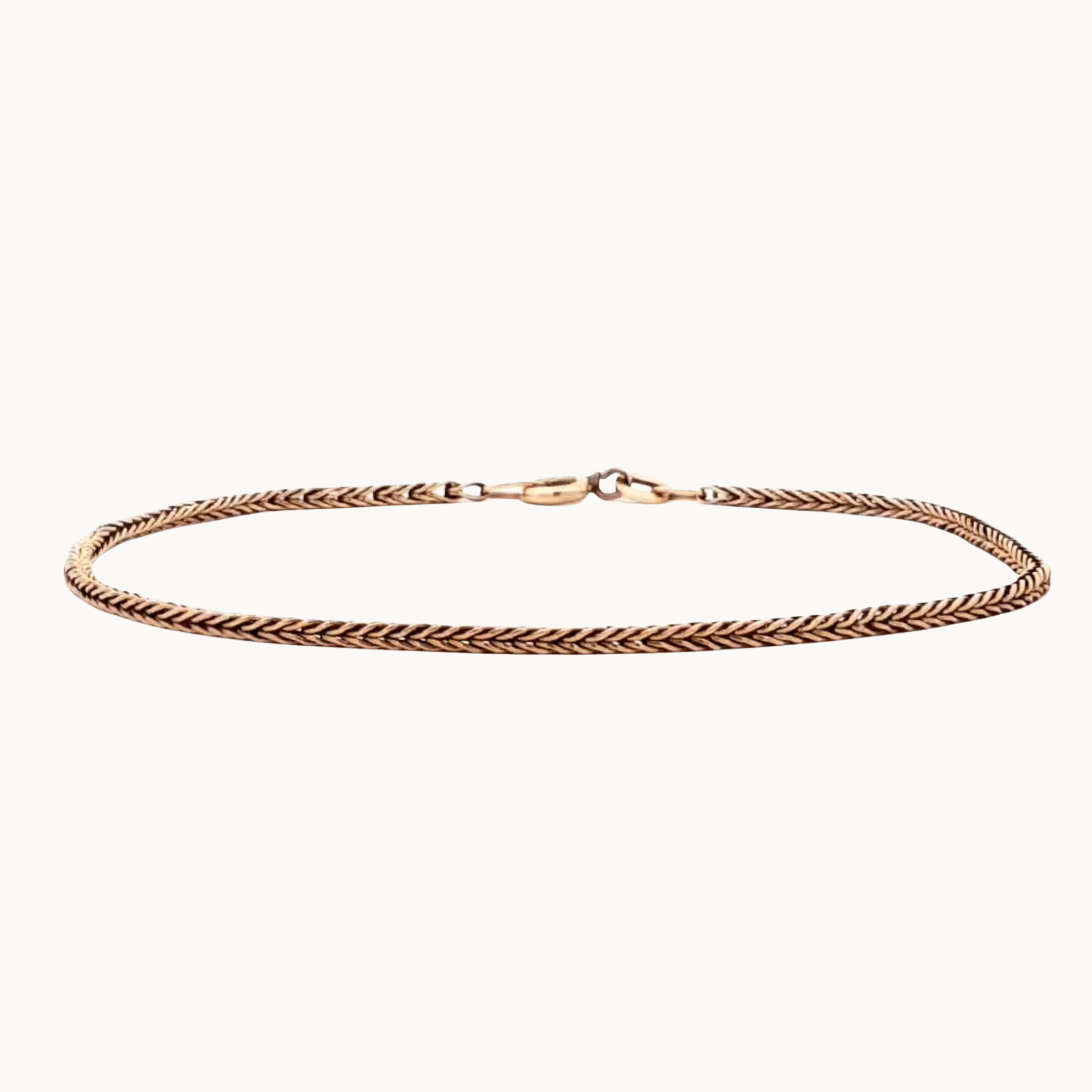 10K Yellow Gold Chain Bracelet