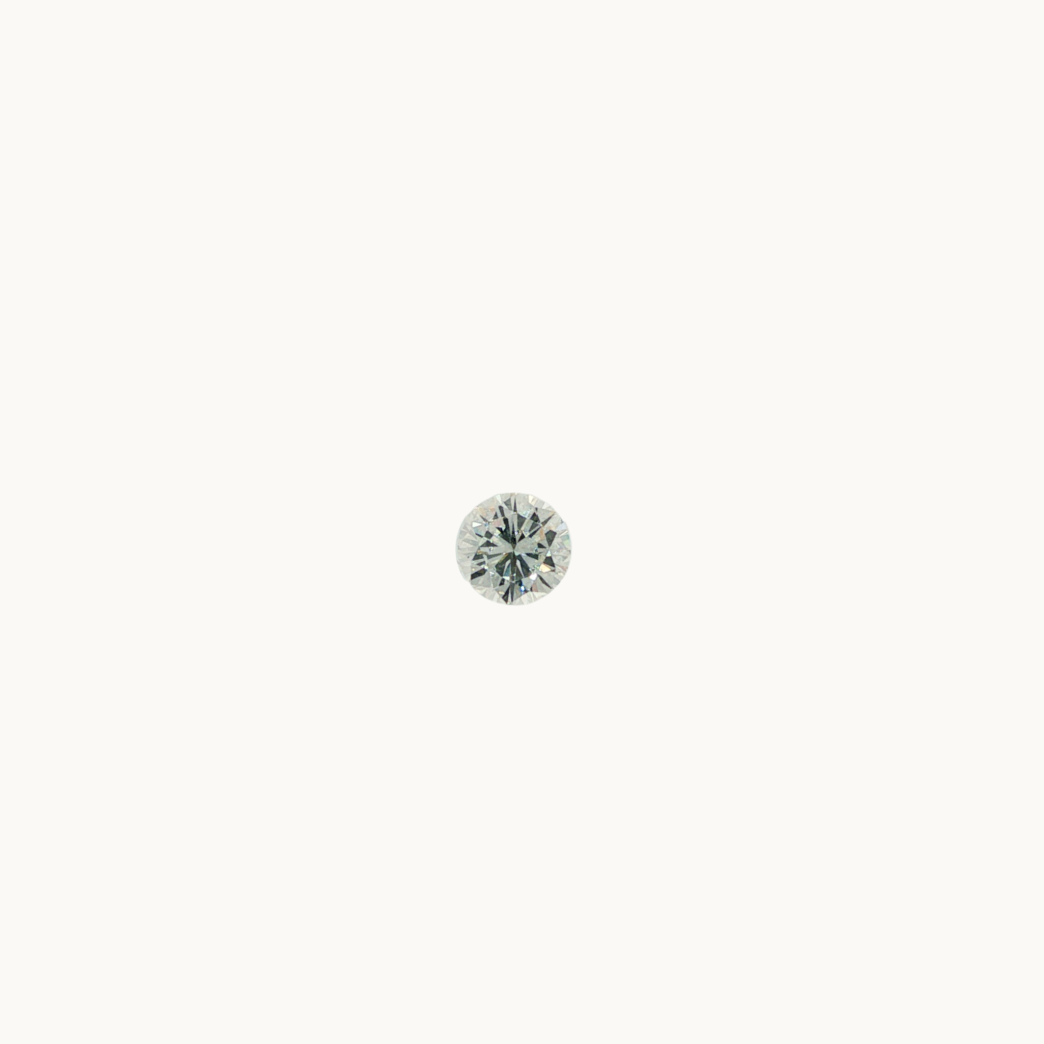 Diamant Incolore Naturel Rond Brillant de 0.60 carat