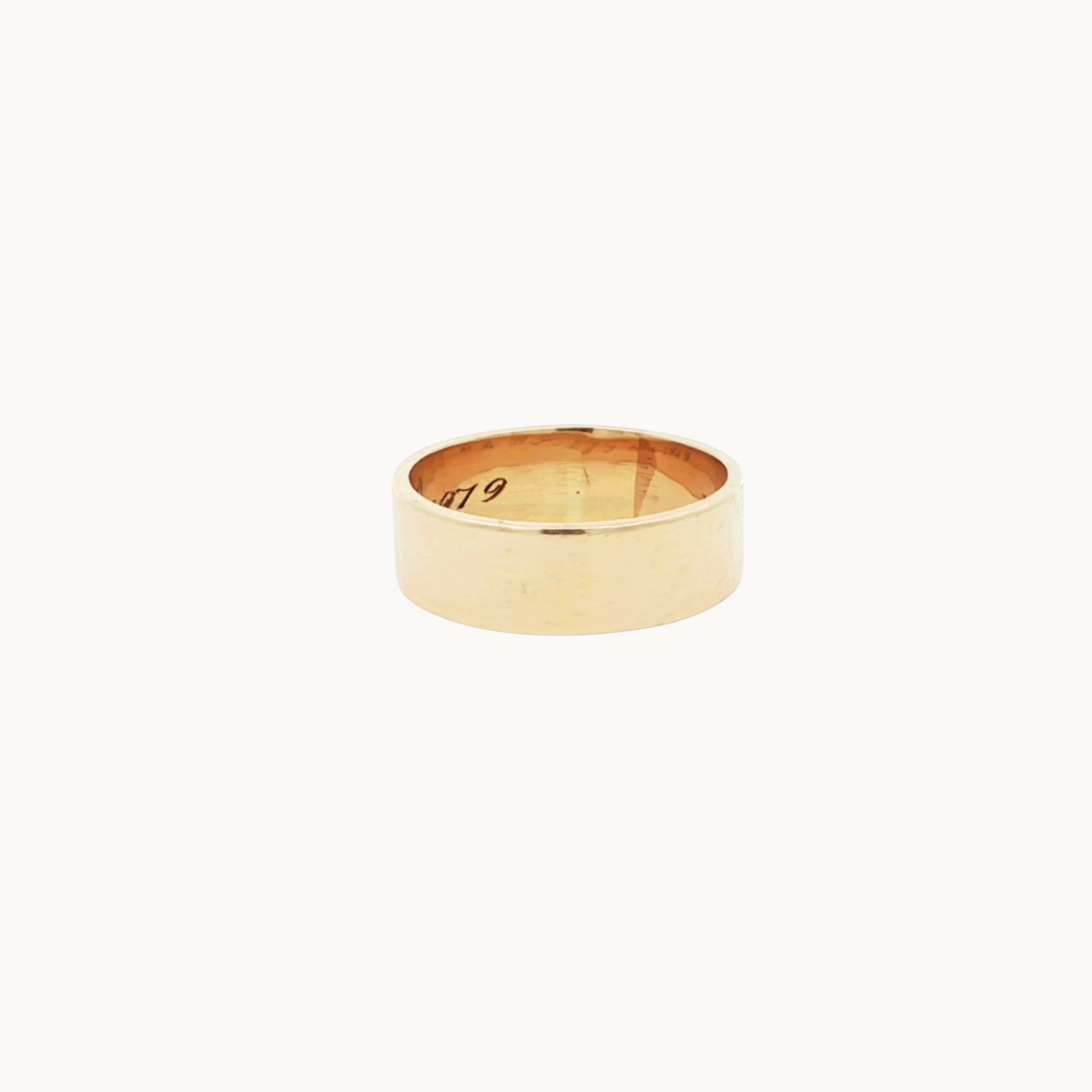 Alliance style jonc en Or jaune 14K