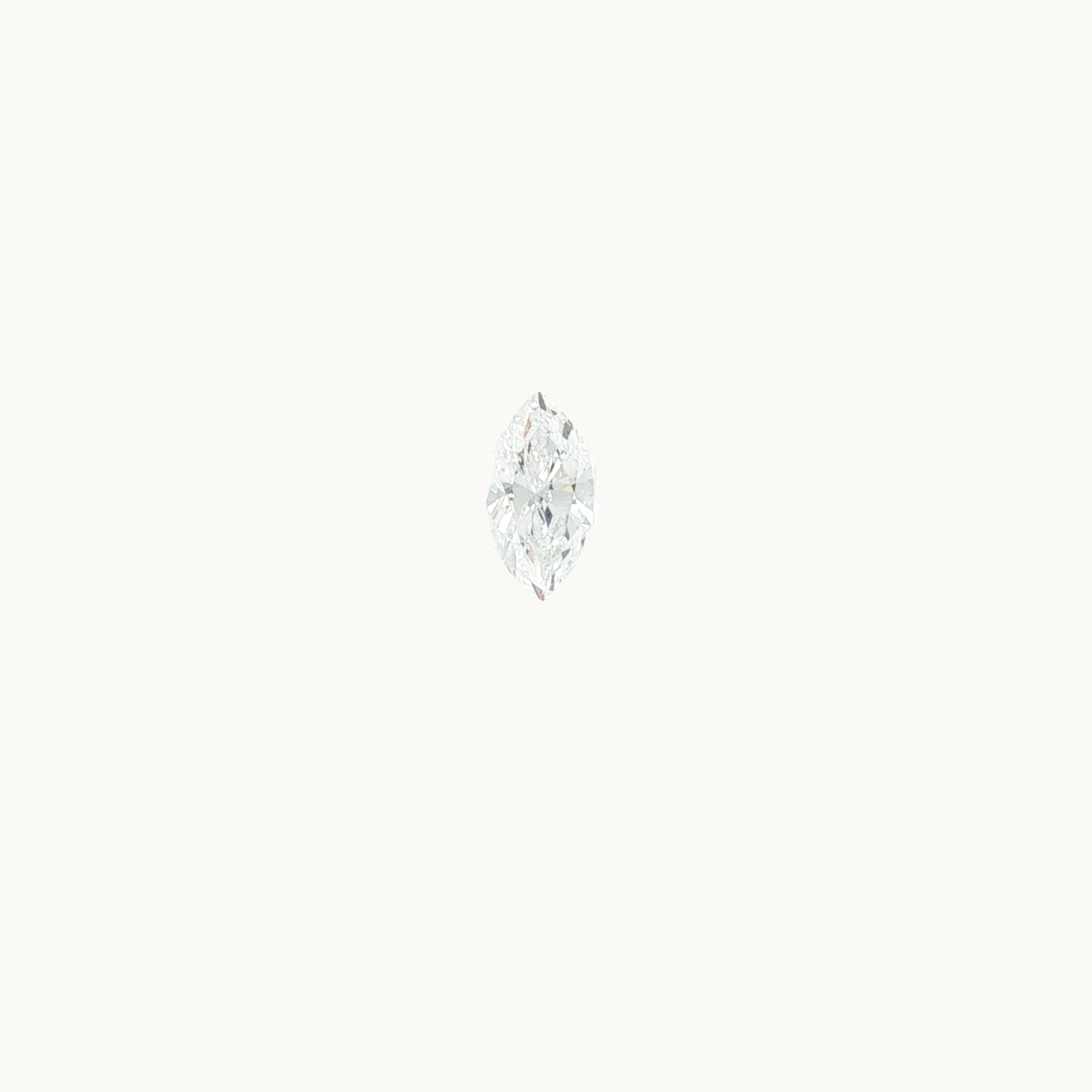 Natural Colorless Diamond in Marquise Cut of 1.02 carats