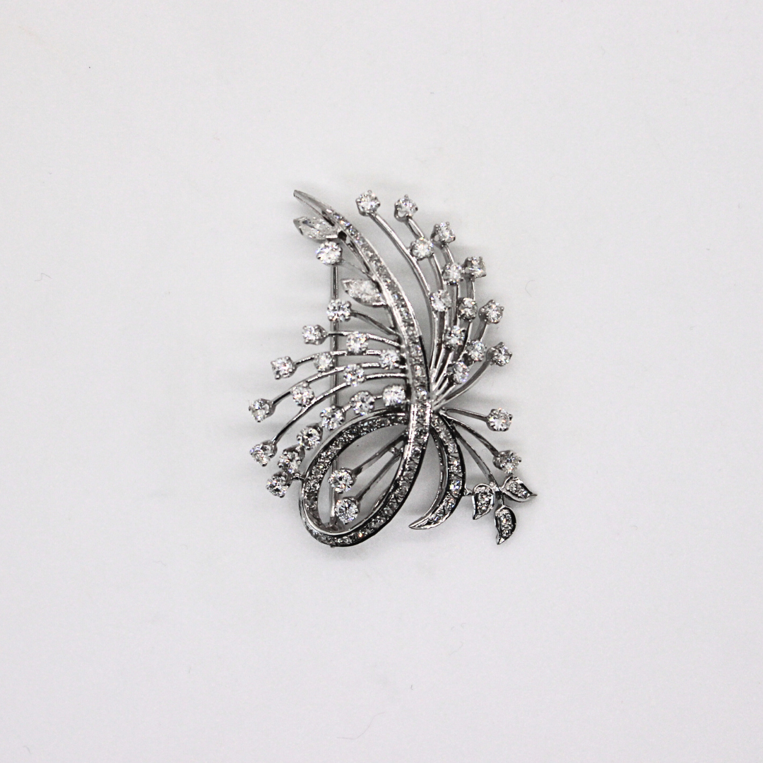 Broche Fleur En Cristal Et Strass – Élégante Et Pétillante, Parfaite Pour égayer Un Manteau, Une Robe Ou Un Sac - 10